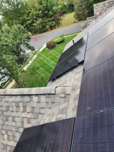 solar panels on NJ roof
