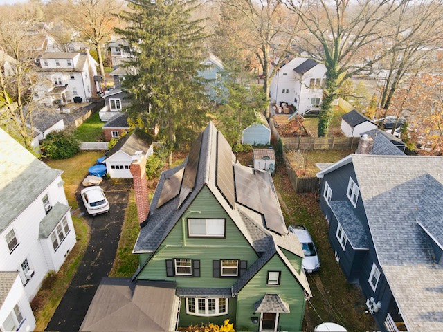 solar panels on NJ roof