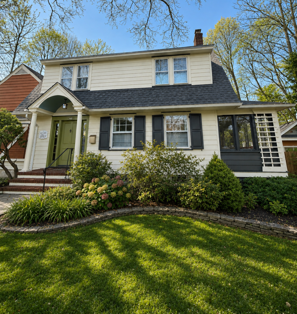 New asphalt shingle roof replacement in Moorestown NJ